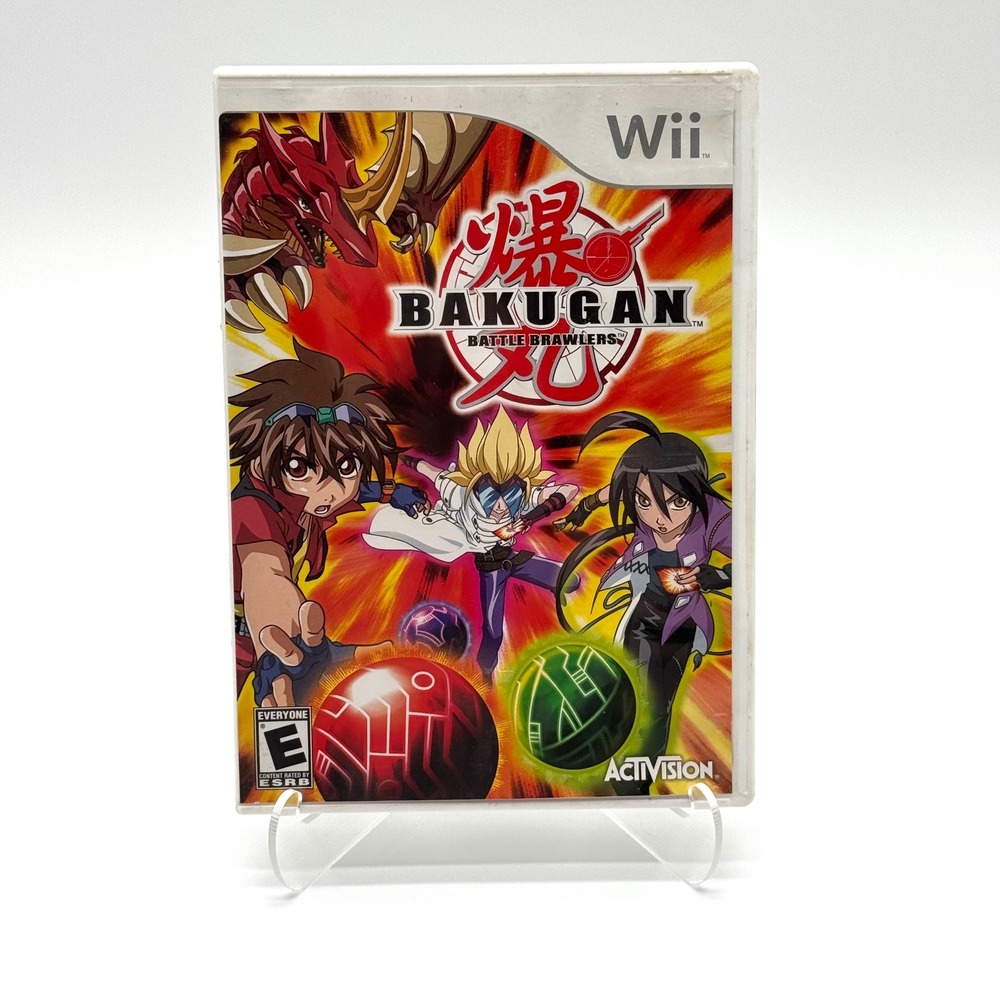 Bakugan Battle Brawlers Nintendo Wii‎ Game CIB Complete Manual 2009